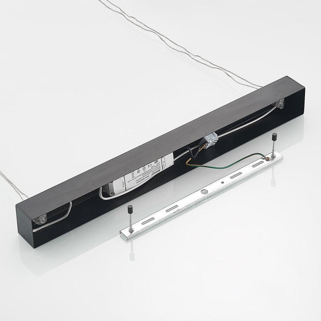 Justerbar oppheng for LED pendellampe Stakato 6-lys dimbar svart 120 cm