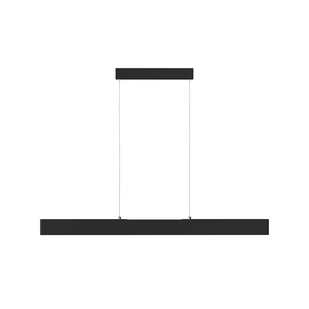 LED pendellampe Step svart aluminium detalj