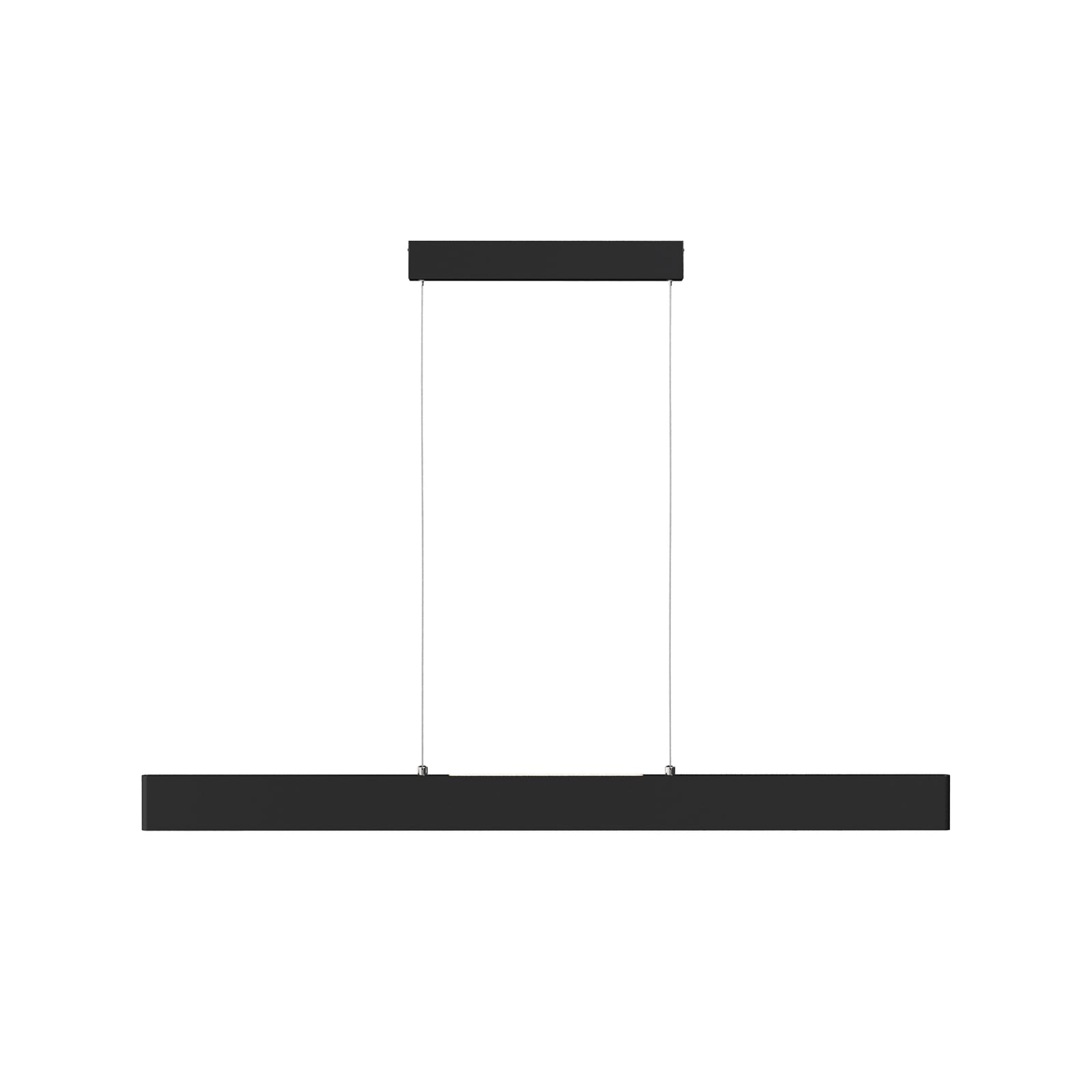 LED pendellampe Step svart aluminium detalj