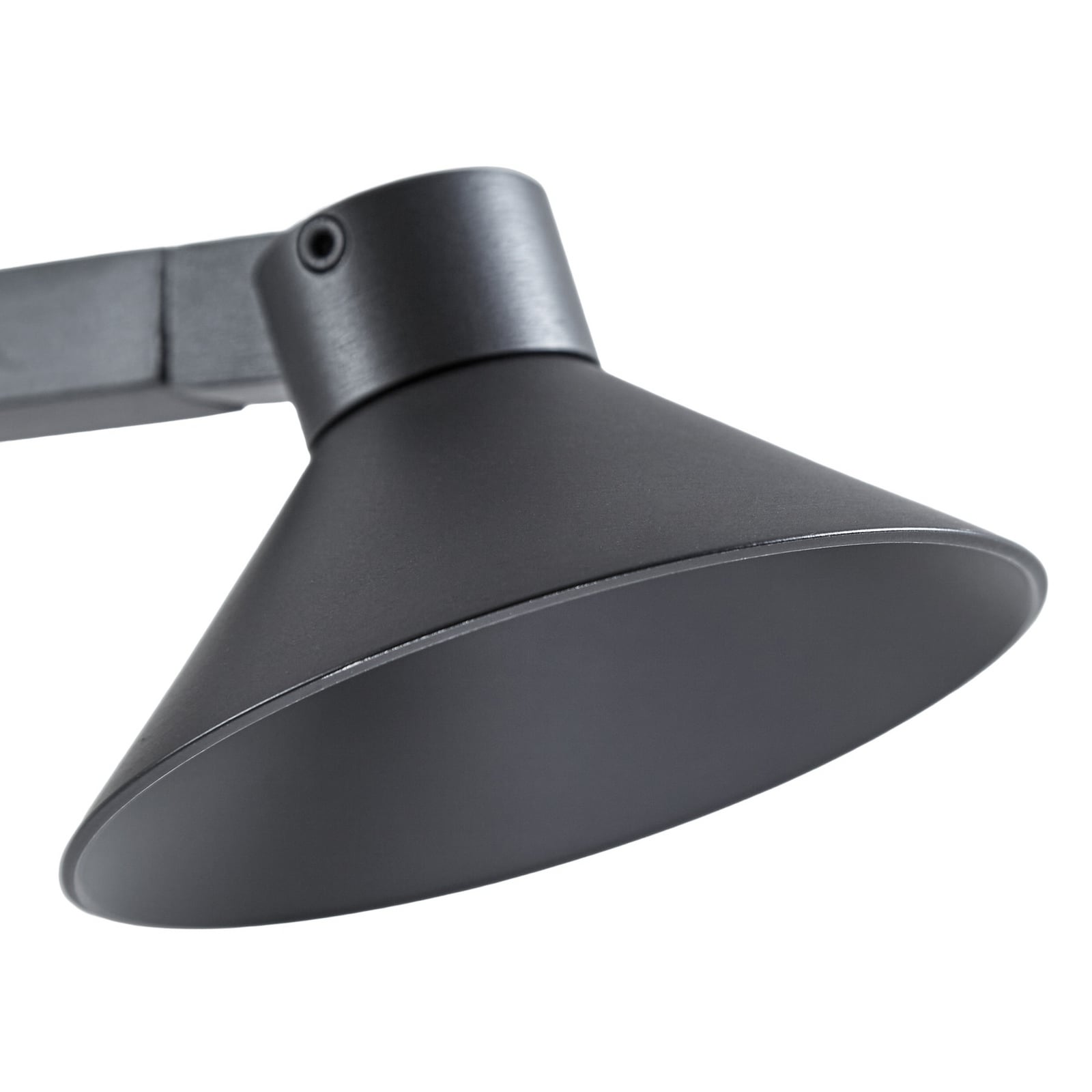 LED pendellampe Steve 6-lys svart lysdetalj