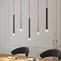 LED pendellampe Stoika 5-lys dimbar aluminium 88 cm forfra