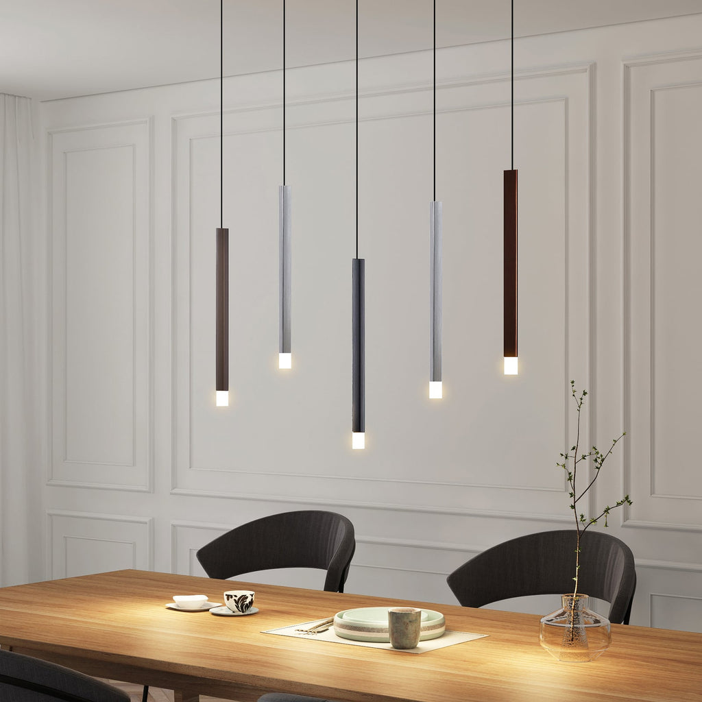 LED pendellampe Stoika sideprofil aluminium 88 cm