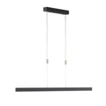 LED pendellampe Straight svart 140 cm dimbar CCT forfra