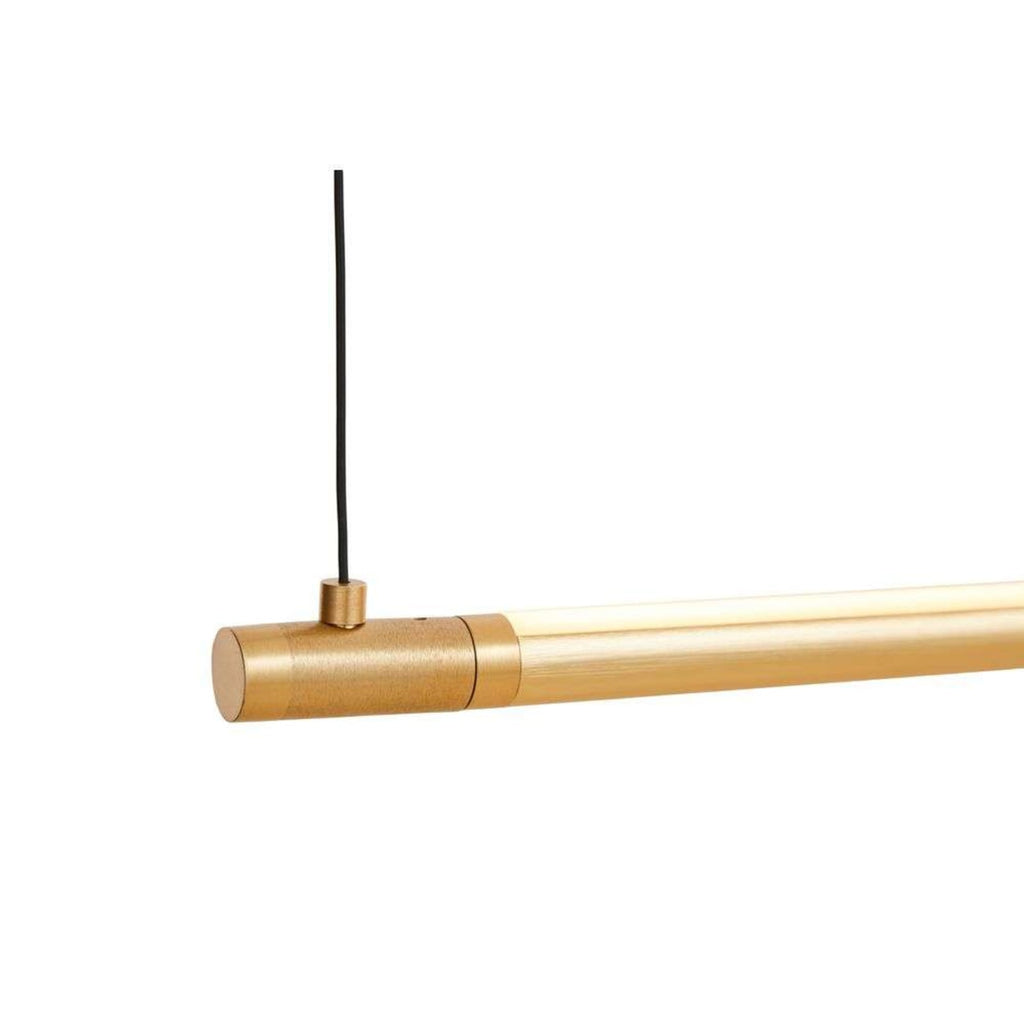LED pendellampe Straw 200 gull aluminium bakside