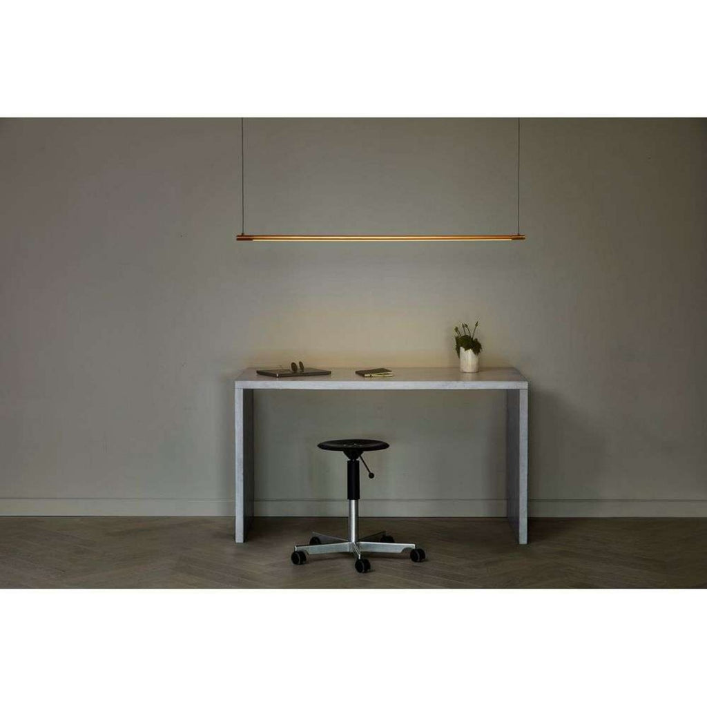 LED pendellampe Straw 200 gull aluminium opphengsmekanisme