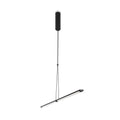 LED pendellampe Supersymmetry dimbar Bluetooth svart 88 cm forfra