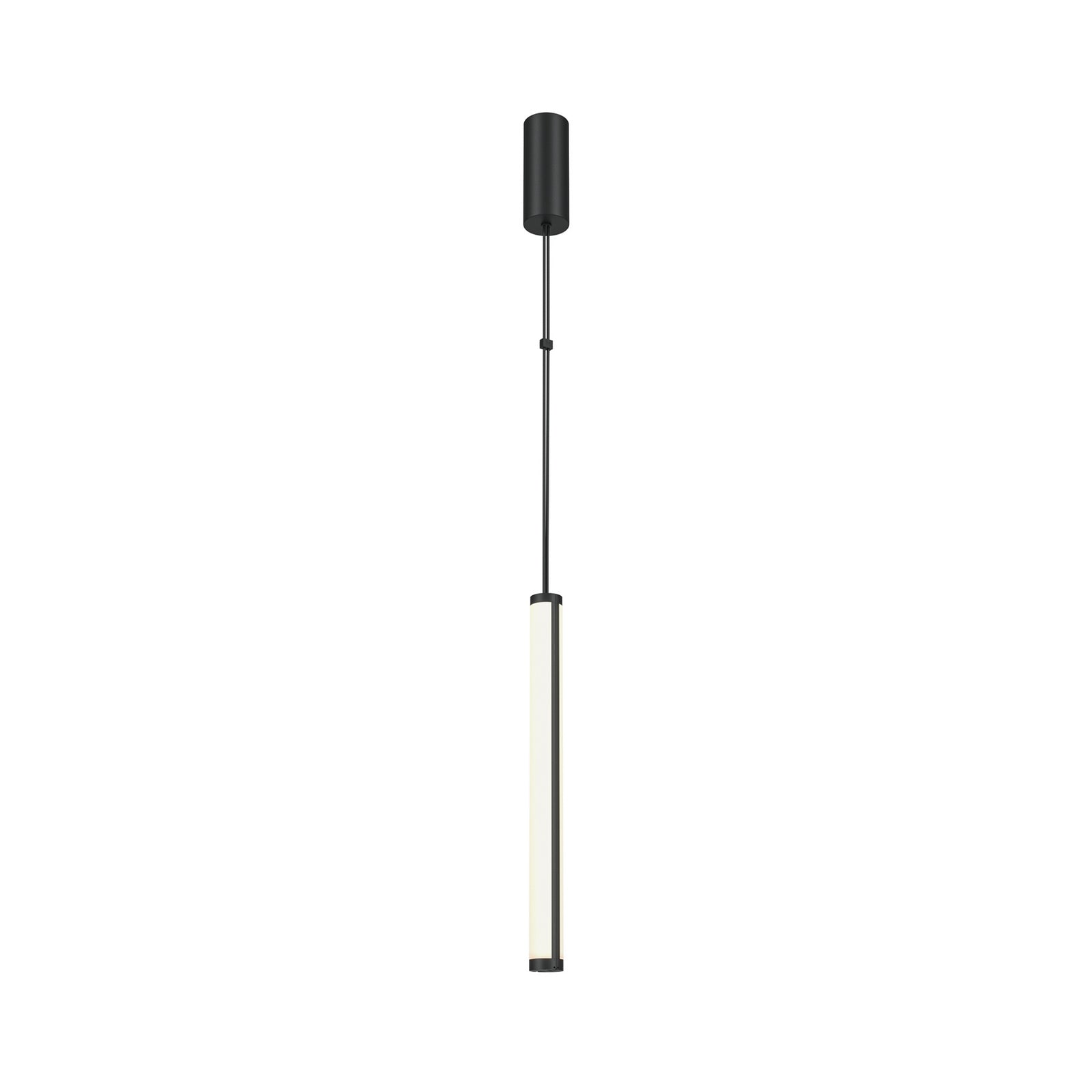LED pendellampe Supersymmetry dimbar Bluetooth svart 88 cm bakside
