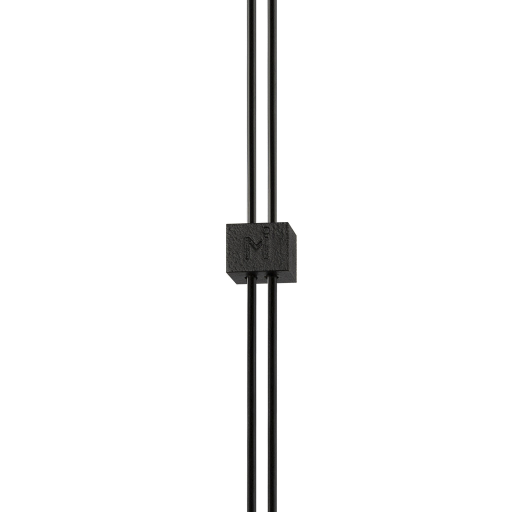 LED pendellampe Supersymmetry dimbar Bluetooth svart 88 cm detalj
