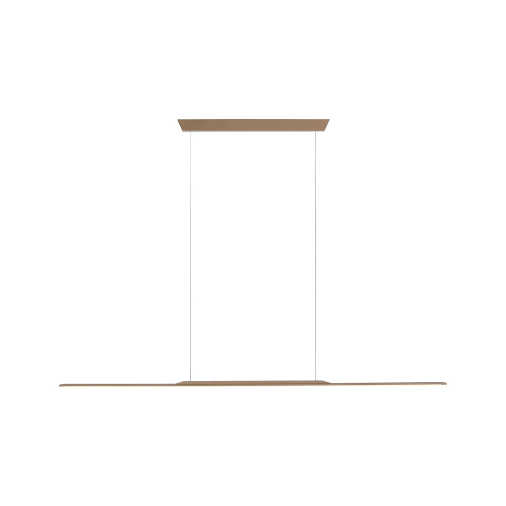 LED pendellampe Surface aluminium bronse 160 cm dimbar nærbilde