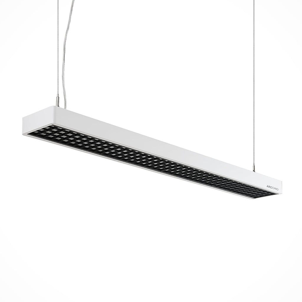 LED pendellampe Susi opp og ned dimbar DALI hvit 120 cm montert