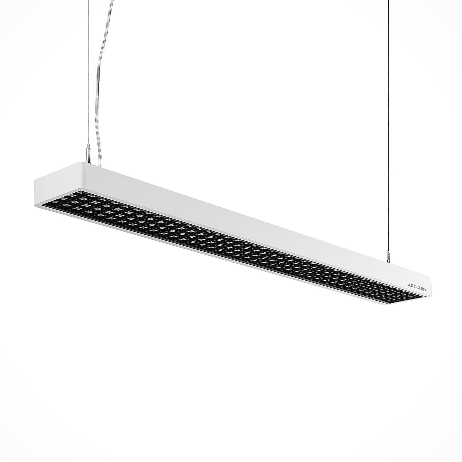 LED pendellampe Susi opp og ned dimbar DALI hvit 120 cm montert