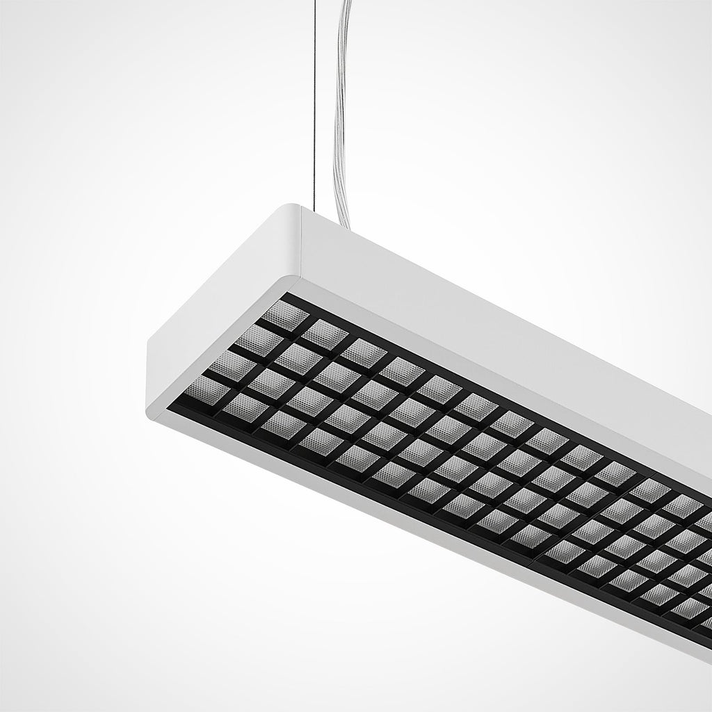 LED pendellampe Susi opp og ned dimbar DALI hvit 120 cm nærbilde