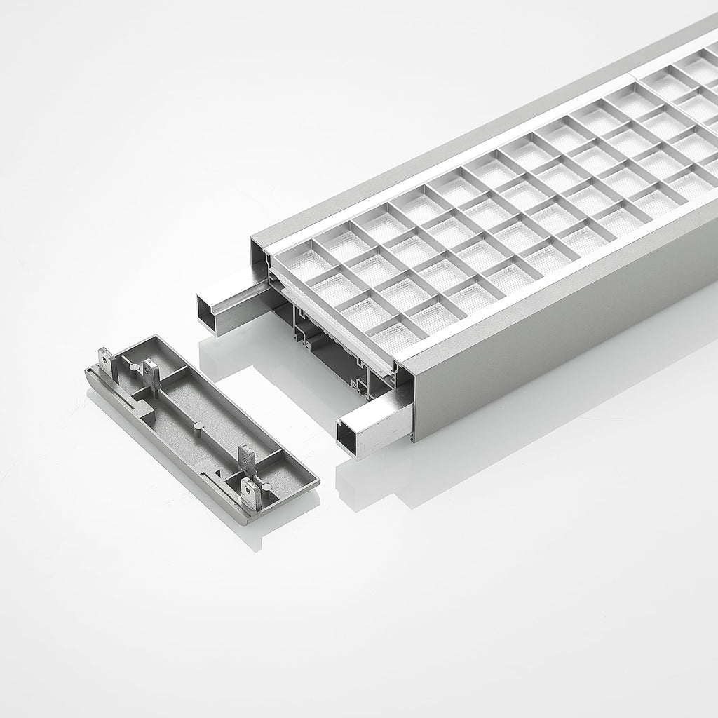 LED pendellampe Susi opp/ned sølv 120 cm dimmer