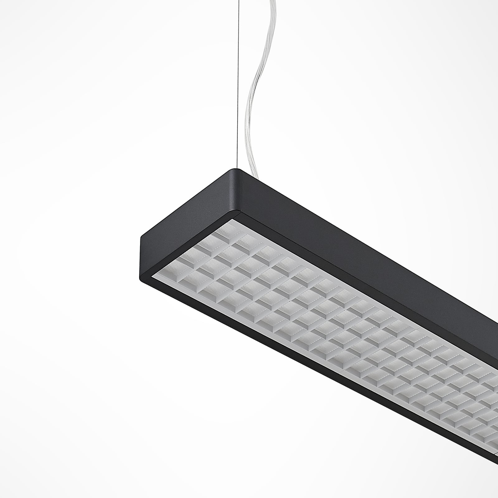 LED pendellampe Susi svart opp og ned dimbar 120 cm DALI nærbilde