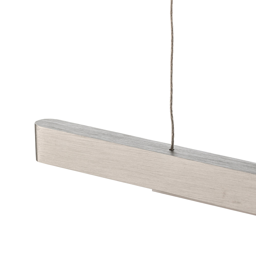 LED pendellampe Talon aluminium 118 cm geststyring