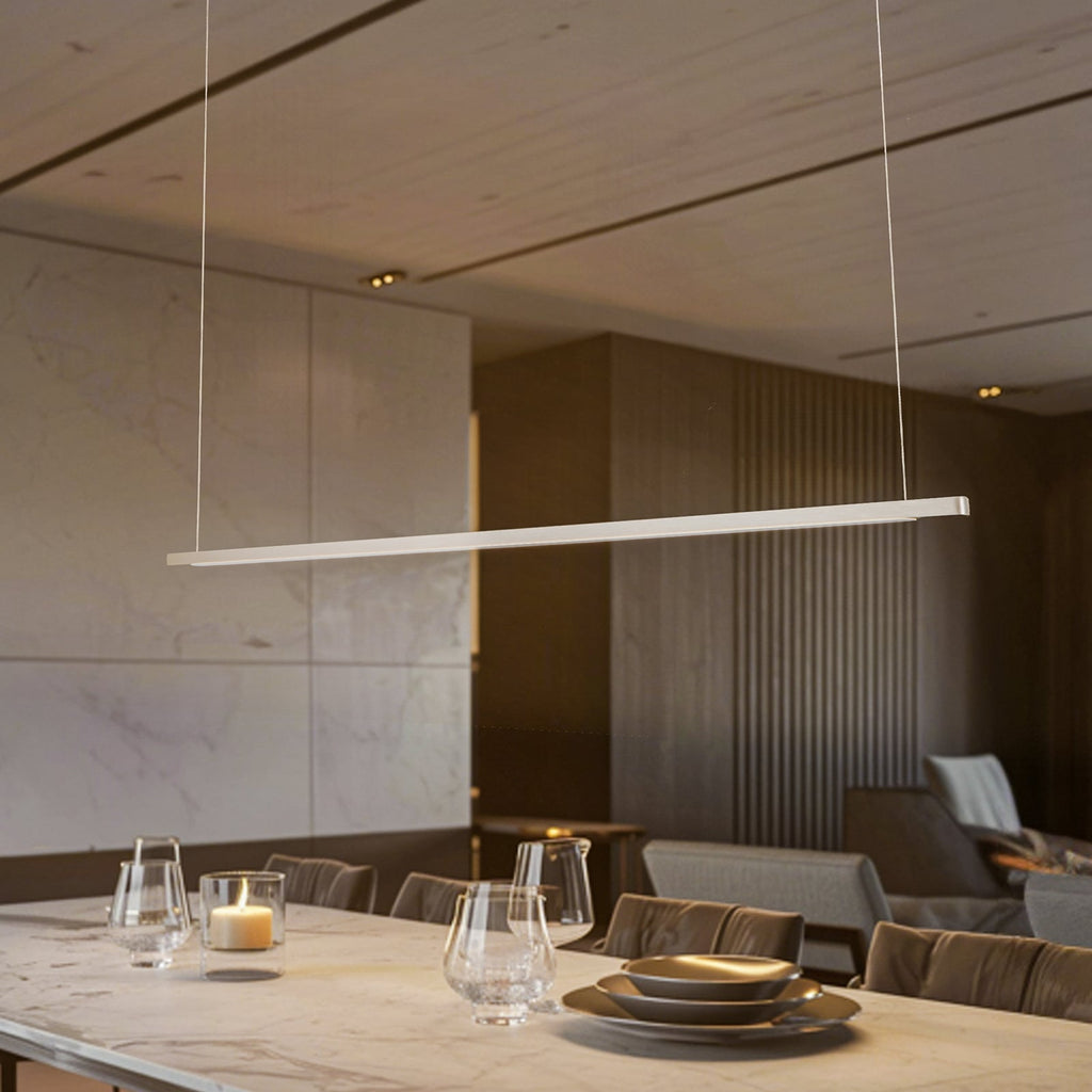LED pendellampe Talon aluminium CCT dimbar 168 cm 32W front
