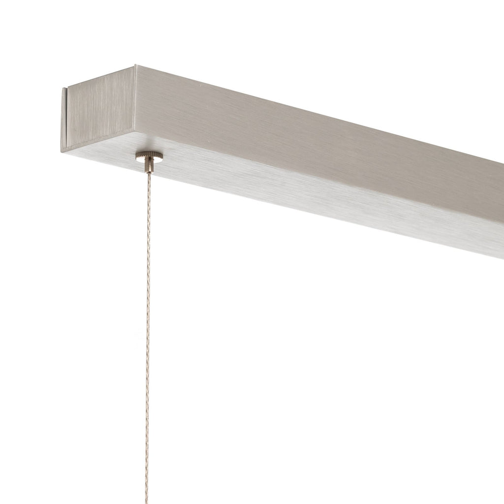 LED pendellampe Talon aluminium CCT dimbar 168 cm 32W montert