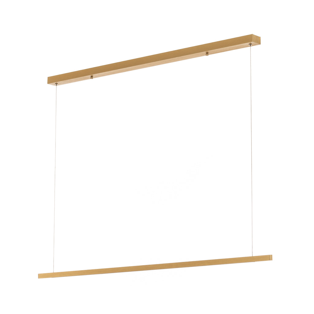 LED pendellampe Talon aluminium messing detalj av overflate