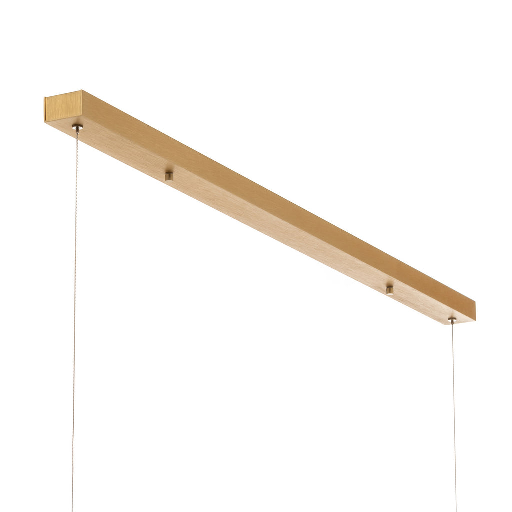 LED pendellampe Talon aluminium messing høydejustering