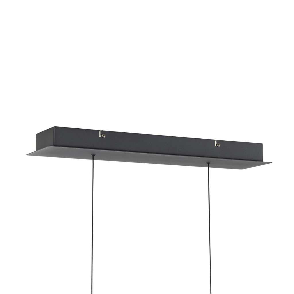 LED pendellampe Tanira svart/hvit dimmer