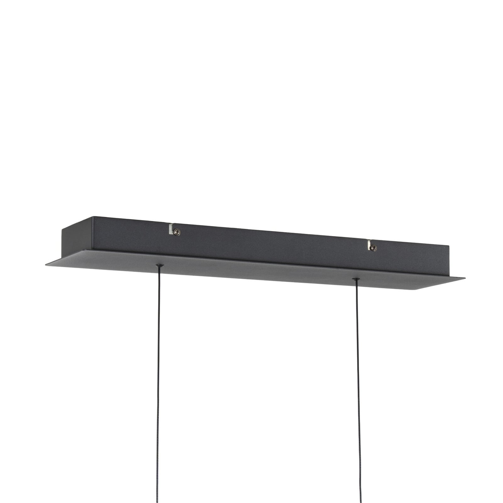 LED pendellampe Tanira svart/hvit dimmer