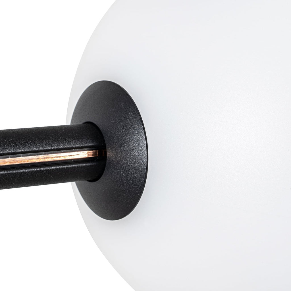 LED pendellampe Tanira svart/hvit oppheng