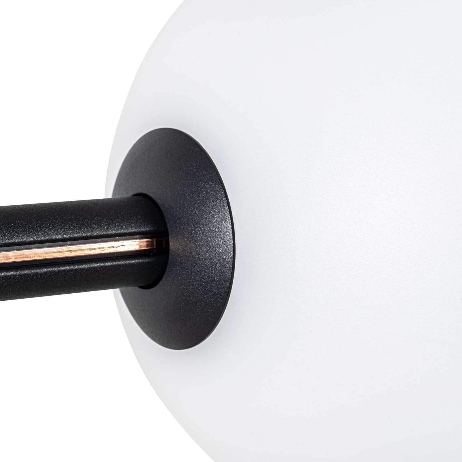 LED pendellampe Tanira svart/hvit oppheng