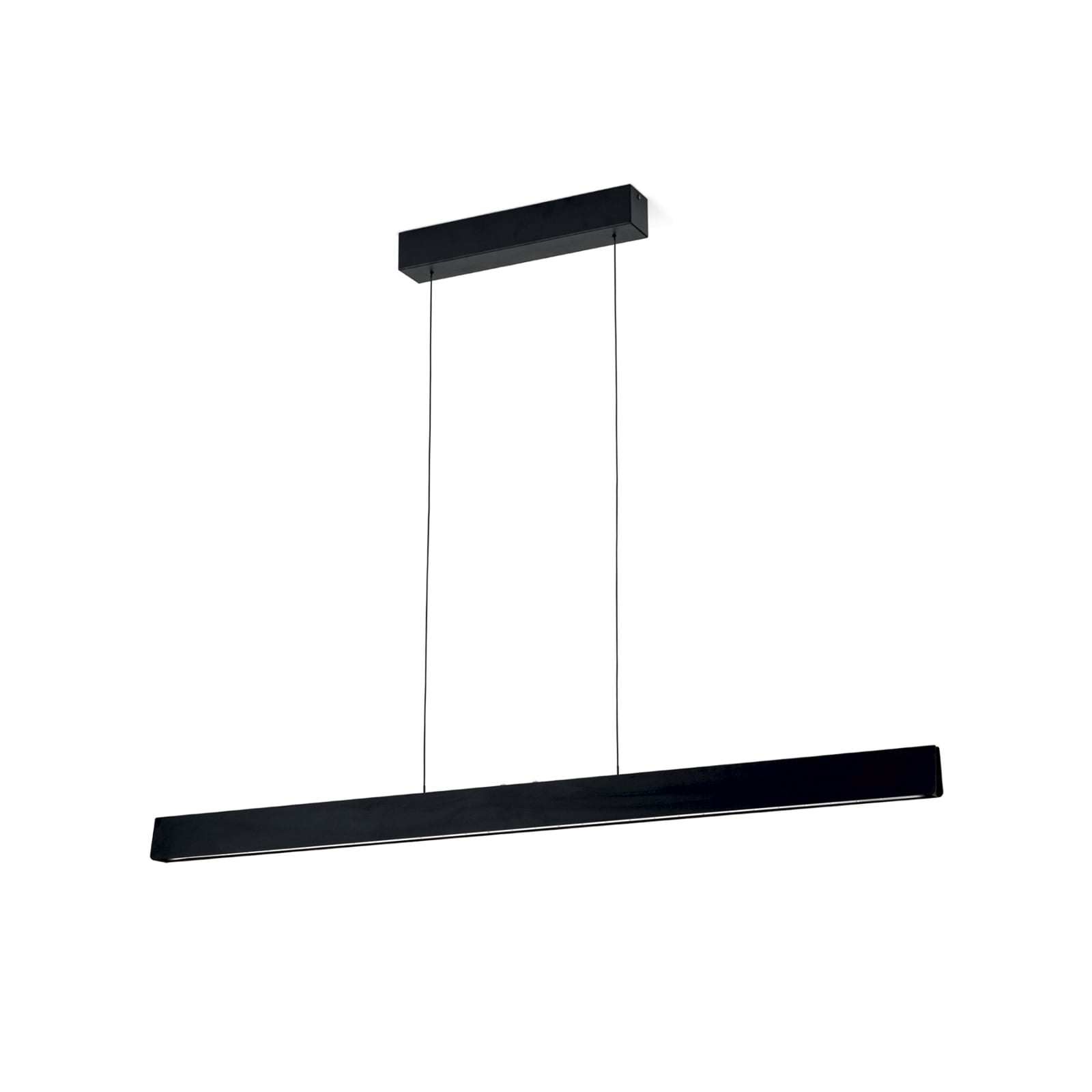 LED pendellampe Tara svart aluminium 120 cm 44W dimbar CCT bakside
