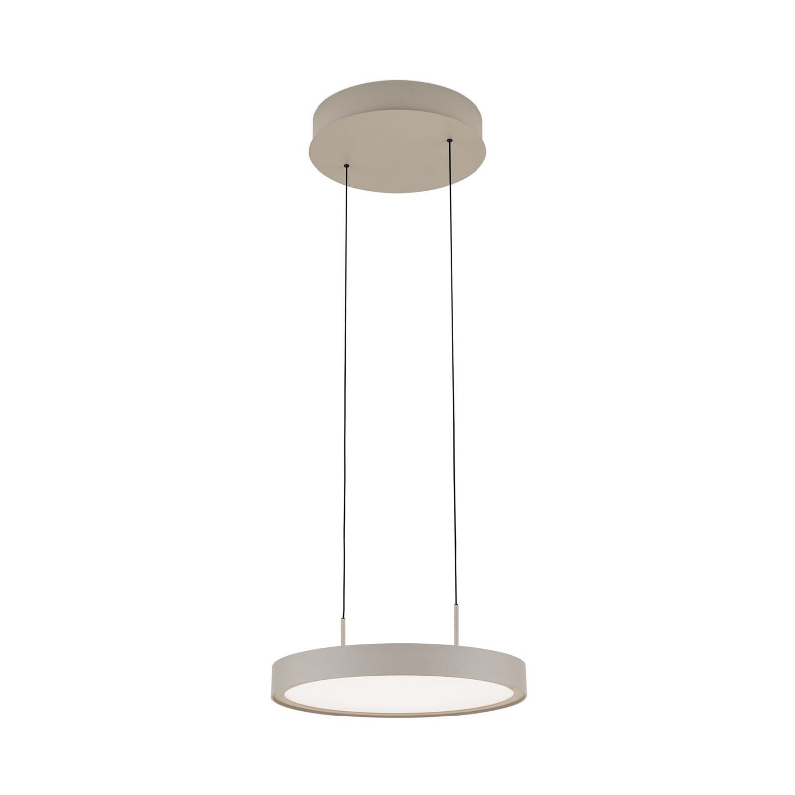LED pendellampe Teide opp og ned dimbar khaki bakside