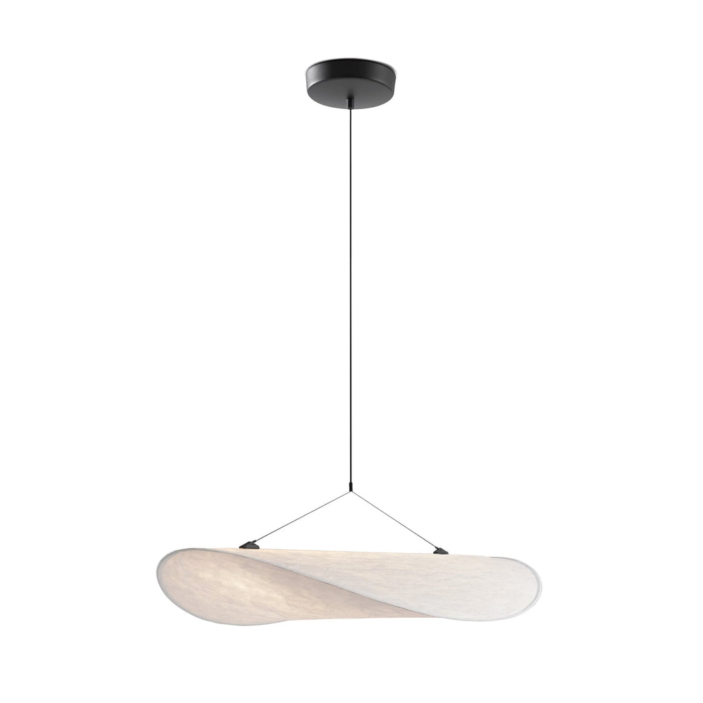 LED pendellampe Tense Tyvek hvit 70 cm dimbar detalj