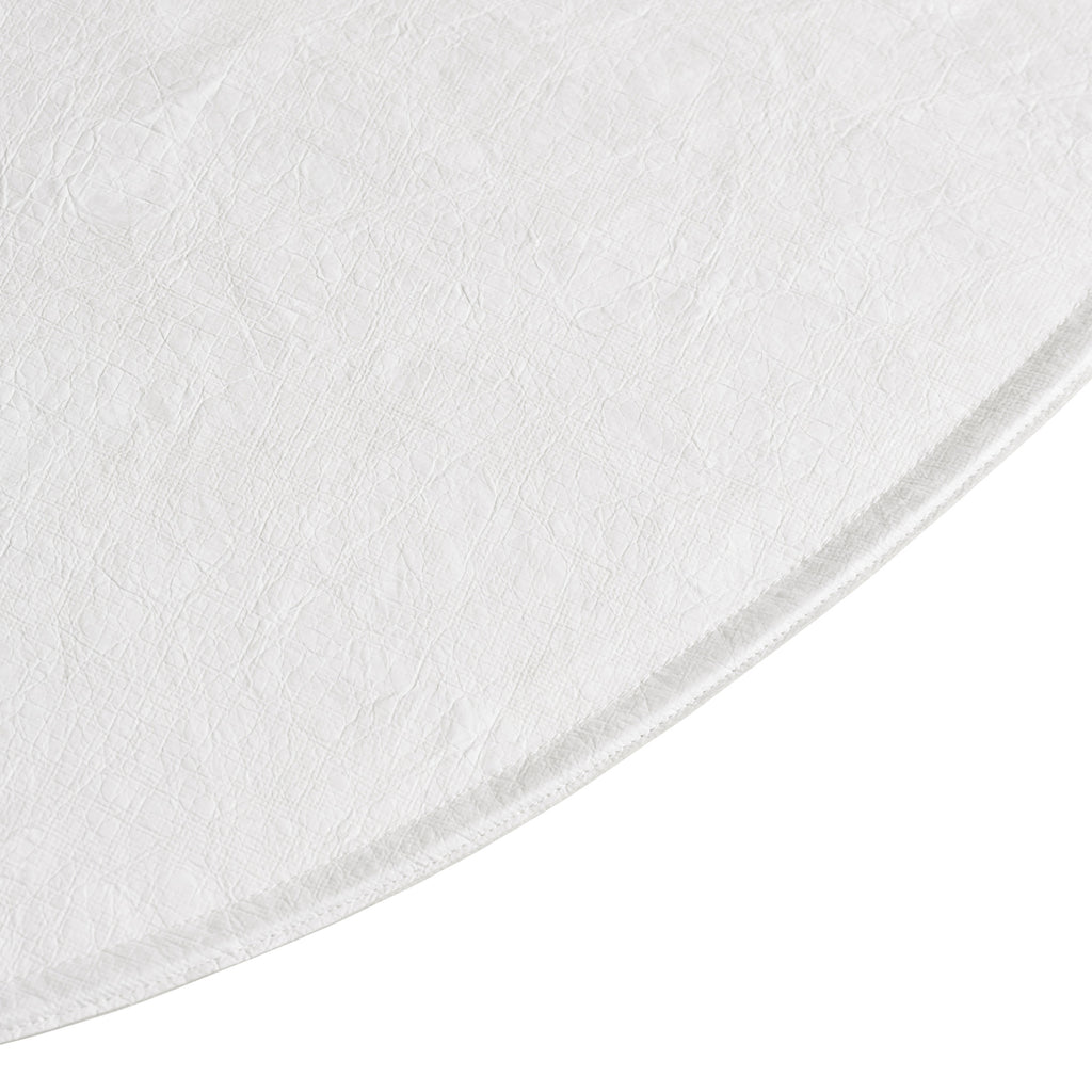 LED pendellampe Tense Tyvek hvit 70 cm dimbar nærbilde av skjerm