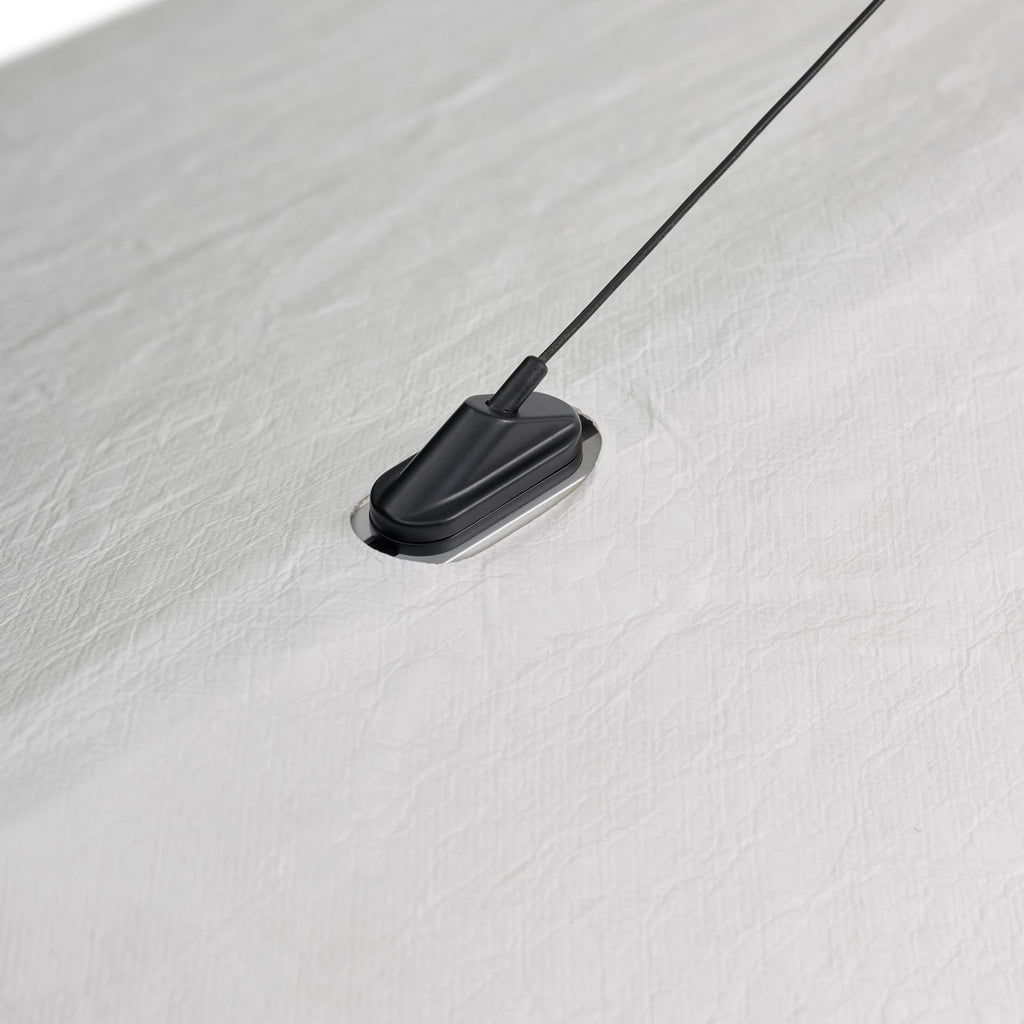 LED pendellampe Tense Tyvek hvit 70 cm dimbar oppheng