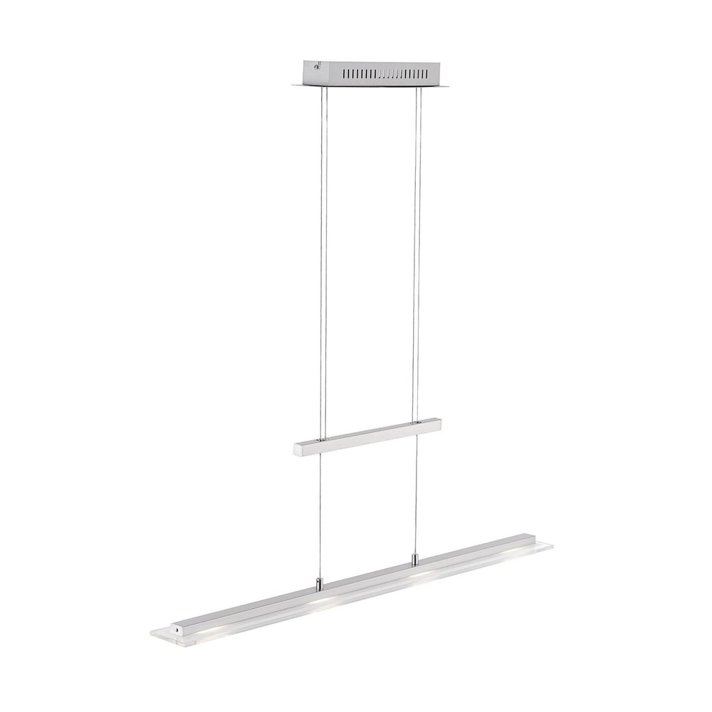LED pendellampe Tenso dimbar CCT matt nikkel bakside