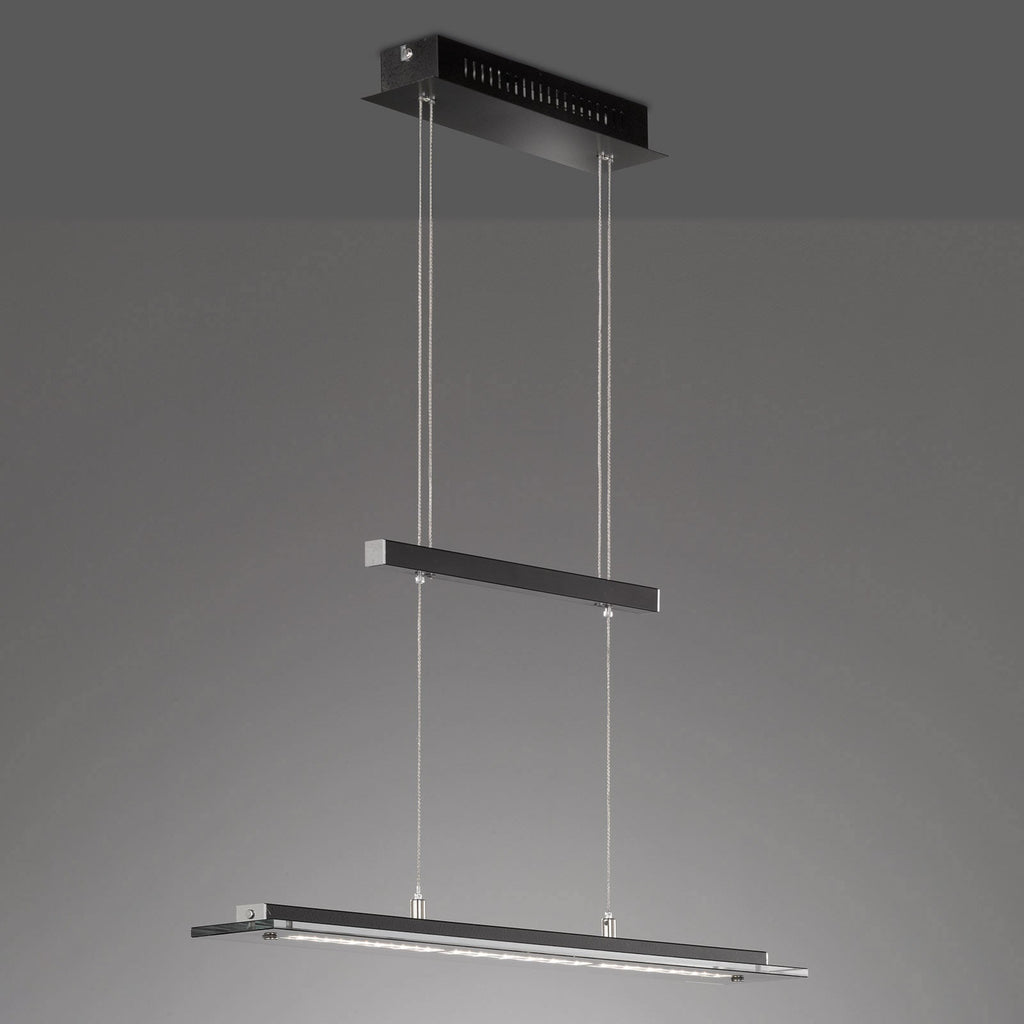 LED pendellampe Tenso TW dimbar svart 88 cm bakside