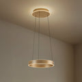 LED pendellampe Tindra dimbar gull Ø40 cm 35W varmhvit forfra