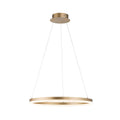 LED pendellampe Titus dimbar messing Ø60 cm 44W forfra