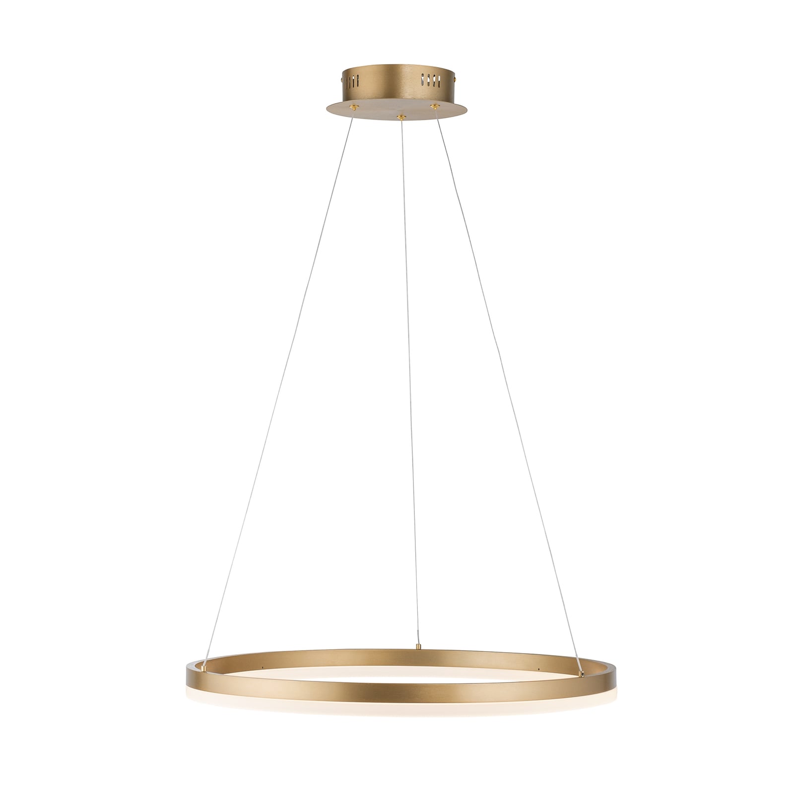 LED pendellampe Titus dimbar messing Ø60 cm 44W bakside