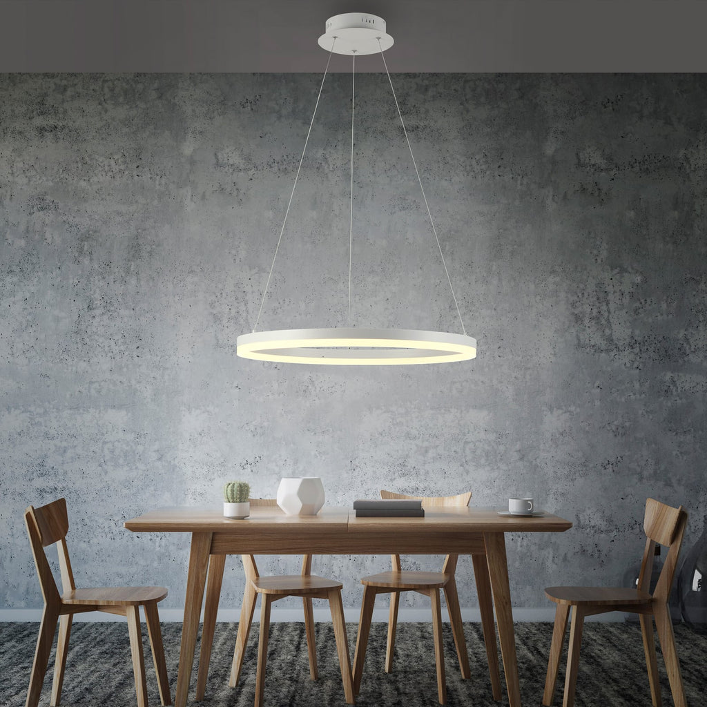 LED pendellampe Titus hvit dimbar bakside