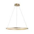 LED pendellampe Titus messing dimbar Ø80 cm 60W forfra