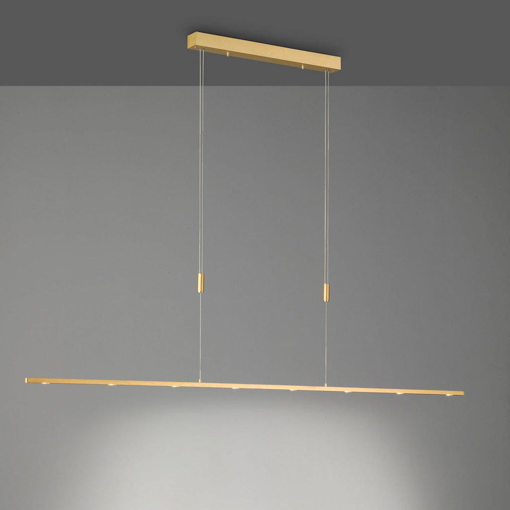 LED pendellampe Tolu messing bakside