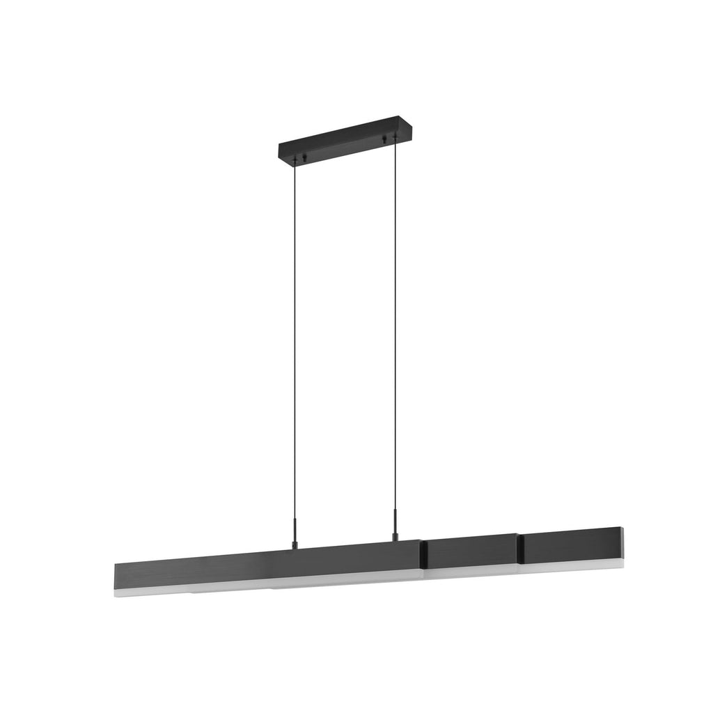 LED pendellampe Torven svart dimbar CCT montert i rom