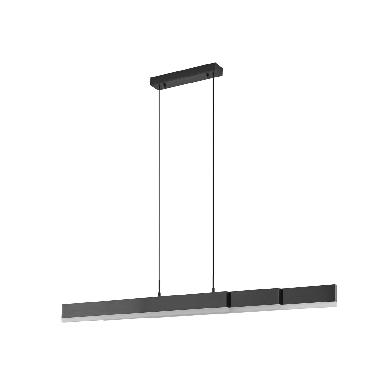 LED pendellampe Torven svart dimbar CCT montert i rom