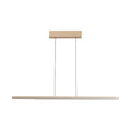 LED pendellampe Torvi sand/hvit 115 cm dimbar CCT 22W forfra