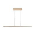 LED pendellampe Torvi sand/hvit 115 cm dimbar CCT 22W forfra