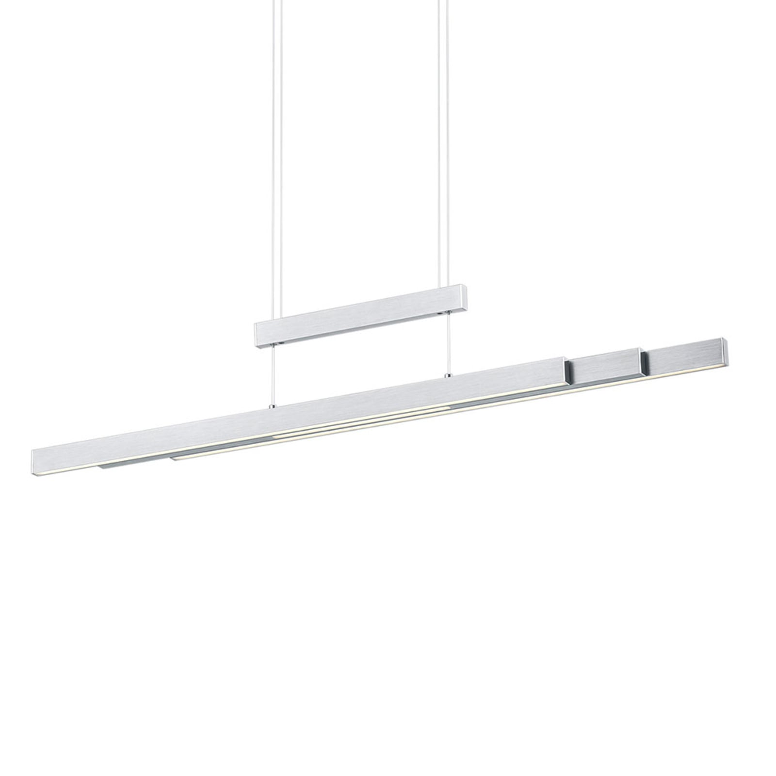 LED pendellampe Trajan dimbar CCT 2700-5000K matt nikkel forfra