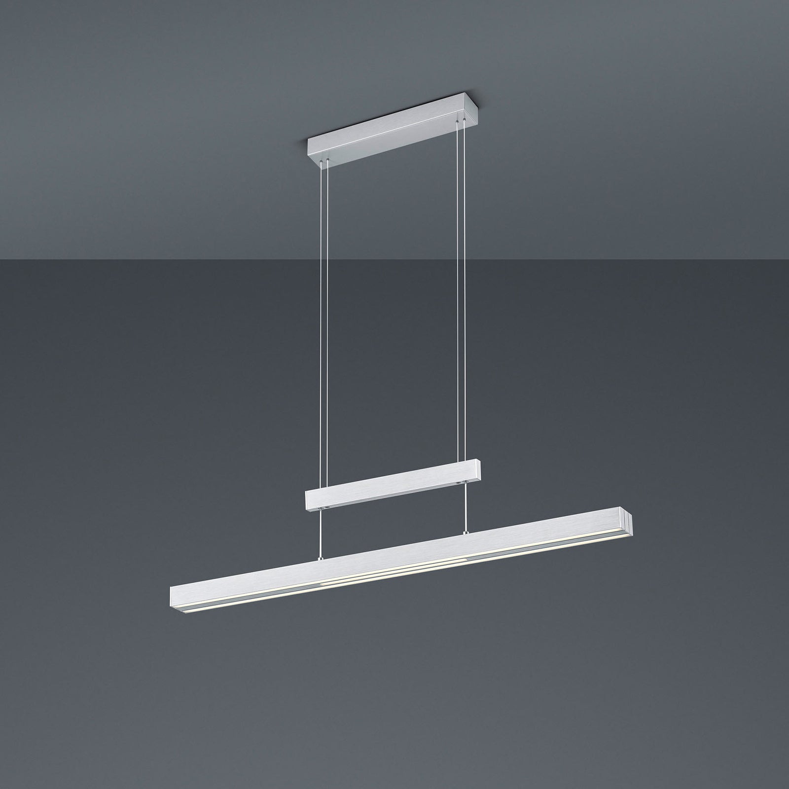 LED pendellampe Trajan dimbar CCT 2700-5000K matt nikkel metallfinish