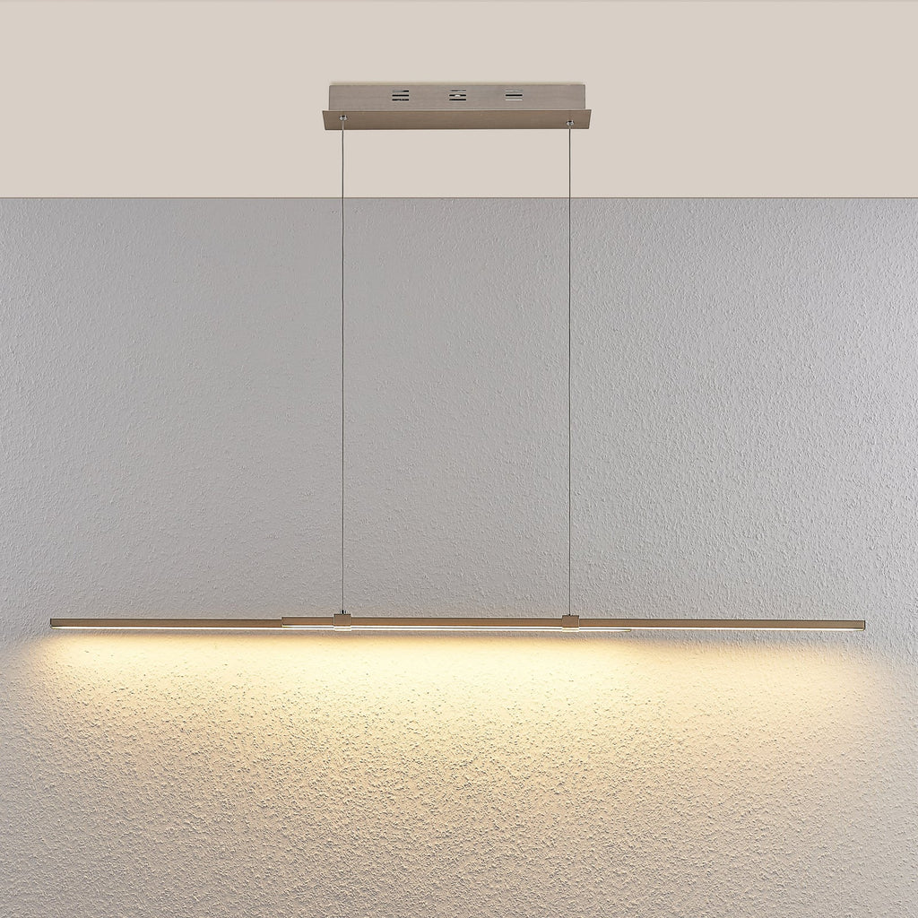 LED pendellampe Tymon smal uttrekkbar 100-140 cm dimbar side