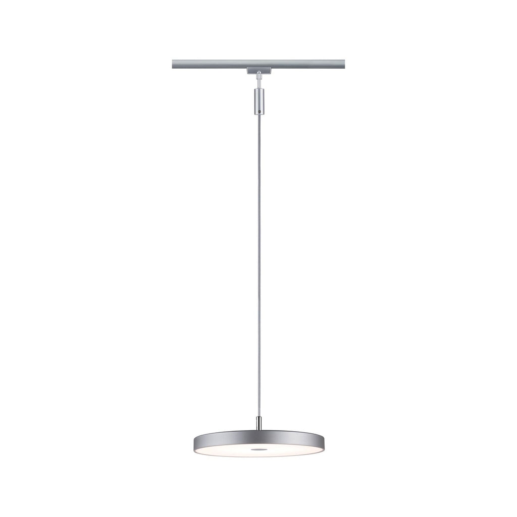 LED pendellampe URail Hildor dimbar krom Ø31 cm 15W montert