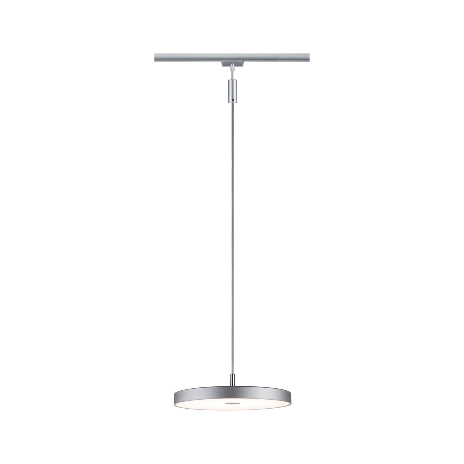 LED pendellampe URail Hildor dimbar krom Ø31 cm 15W montert