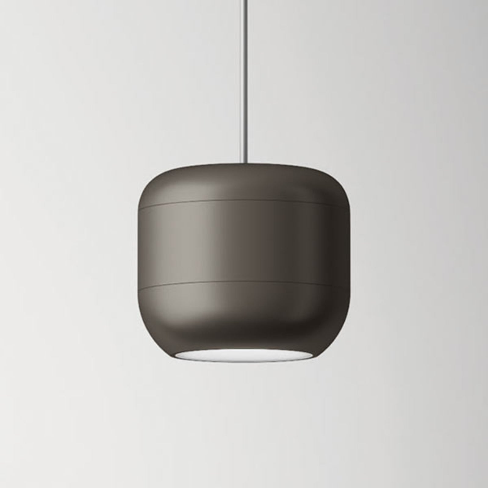 LED pendellampe Urban aluminium matt nikkel forfra